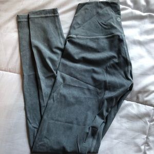 Lululemon Wunder Under Luxtreme Leggings Blue